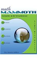 Math Mammoth Grade 4-B Worktext
