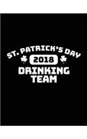 St. Patrick's Day Drinking Team 2018