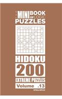 Mini Book of Logic Puzzles - Hidoku 200 Extreme (Volume 13)