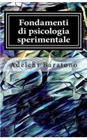 Fondamenti Di Psicologia Sperimentale