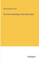 Corwin Genealogy in the United States