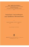 Statistische Untersuchungen zum Kindlichen Rheumatismus: (34 Der Rheumatismus)