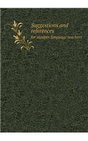 Suggestions and References for Modern Language Teachers: (English)