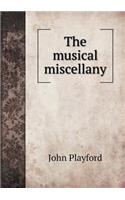 The musical miscellany: (English)