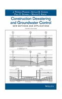 Construction Dewatering & Groundwater Control, 3/E- New Methods & Applications (Pb-2013)