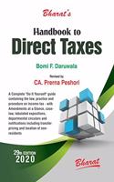 Bharat's Handbook to Direct Taxes by Bomi F. Daruwala - 29th Edition June 2020