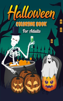 Halloween Coloring Book For Adults
