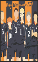 Haikyuu wall calendar 2021