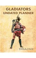 Gladiators Undated Planner