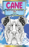 Libri da colorare per adulti per uomo - Disegni Anti stress - Animali - Cane