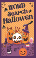 Halloween Word Search: Fun Puzzles Activity Book For Kids +9 - Puzzle Activities Gift With Solutions Pages