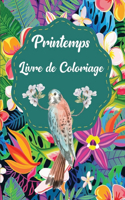 Printemps Livre de Coloriage