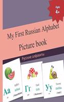 My First Russian Alphabet Picture book: &#1056;&#1091;&#1089;&#1089;&#1082;&#1080;&#1077; &#1072;&#1083;&#1092;&#1072;&#1074;&#1080;&#1090;&#1099; COLOR Picture book details each of the 33(Russian Language Learning and Russian Alphabets)