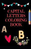 Capital Letters Coloring Book