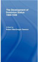 Development of Dominion Status 1900-1936