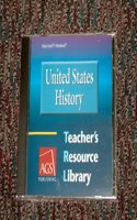 United States History Teachers Resource Library on CD-ROM