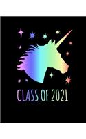 Class of 2021: College Ruled Line Paper Composition Notebook for College, School, Journaling, or Personal Use. A Back to School Must Have