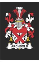 Archbold: Archbold Coat of Arms and Family Crest Notebook Journal (6 x 9 - 100 pages)