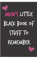 Mum's Little Black Book of Stuff to Do