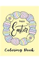 Happy Easter Coloring Book