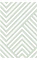 Abstract Striped Geometric Notebook