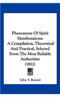 Phenomena Of Spirit Manifestations