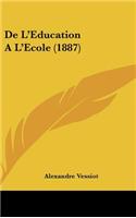 de L'Education Al'ecole (1887)