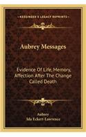 Aubrey Messages