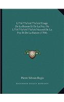 Acentsacentsa A-Acentsa Acentsusage de La Raison Et de La Foy, Ou La Acentsacentsa A-Acentsa Acentsaccord de La Foy Et de La Raison (1704)