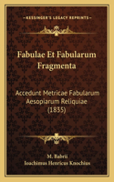 Fabulae Et Fabularum Fragmenta