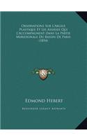 Observations Sur L'Argile Plastique Et Les Assisses Qui L'Accompagnent Dans La Partie Meridionale Du Bassin De Paris (1854)