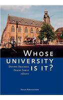 Whose University Is It?