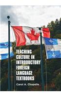 Teaching Culture in Introductory Foreign Language Textbooks