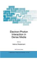 Electron-Photon Interaction in Dense Media