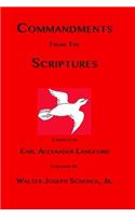 Commandments from the Scriptures
