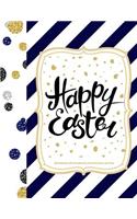Happy Easter Sketchbook with Introductory Art Instruction and Tips