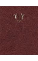 Monogram "T" Grid Sketchbook