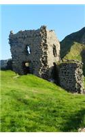 Kinbane Castle County Antrim, Northern Ireland Journal: 150 Page Lined Notebook/Diary