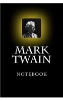 Mark Twain Notebook: 6" x 9"