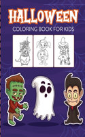 Halloween Coloring Book For Kids: Crafts Hobbies Home for Kids 3-5 For Toddlers Big Kids