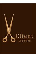 Customer client profile book