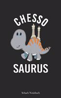 Chesso Saurus Schach Notizbuch