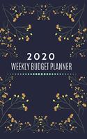 Weekly Budget Planner 2020: Budgeting Workbook Calendar planning Matte Finish