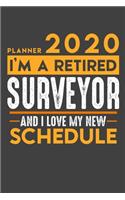 Planner 2020 - 2021 Weekly for retired SURVEYOR