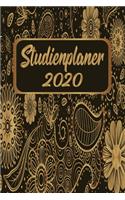 Studienplaner 2020: Kalender DIN A5 2020 1 Tag = 1 Seite mit großem Tagesplaner und großartiger Übersicht. Monatsübersicht, Erinnerung und Notizen in diesem Kalenderbuc