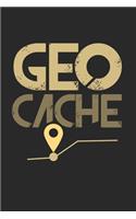 Geocacher Notebook: Diary Journal 6x9 inches with 120 Lined Pages