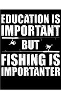 Education Is Important But Fishing Is Importanter