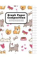 Graph Paper Composition Notebook