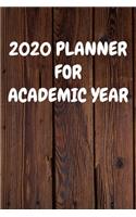 2020 Planner for Academic Year