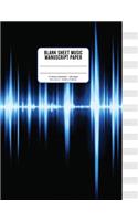 Blank Sheet Music Manuscript Paper